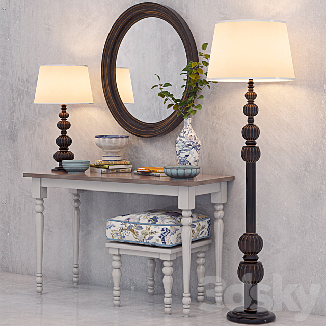 Decorative nabor_02 3d