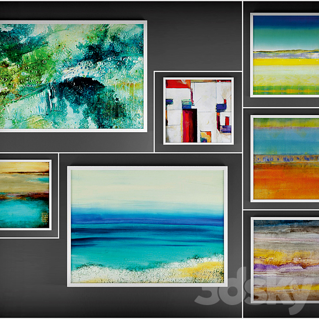 Collection of paintings 
