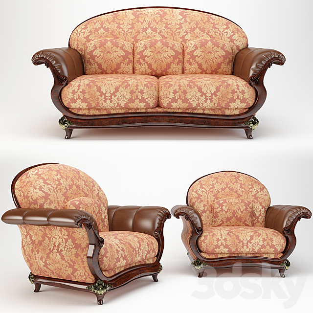 Sofas and Armchairs 3DSMax File - thumbnail 1