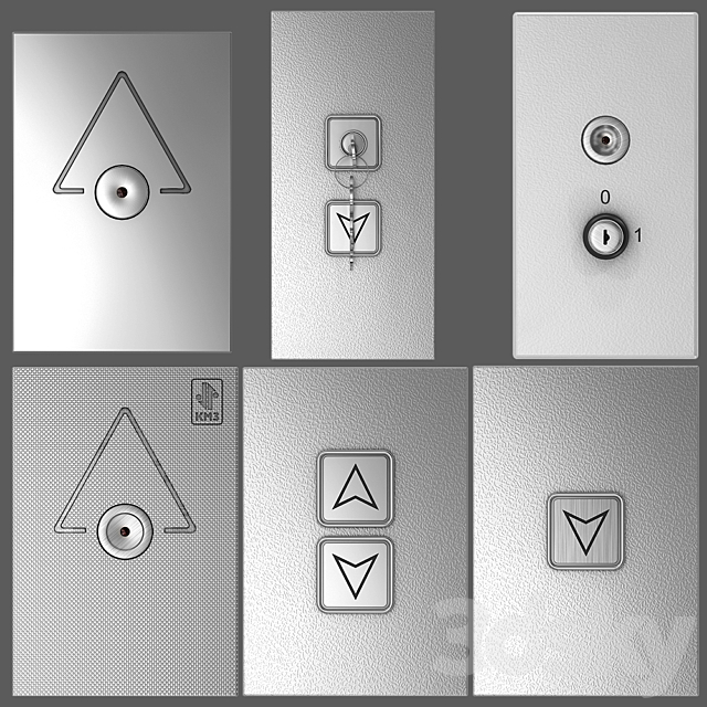 Ring the posts and boards to display the elevator 3d