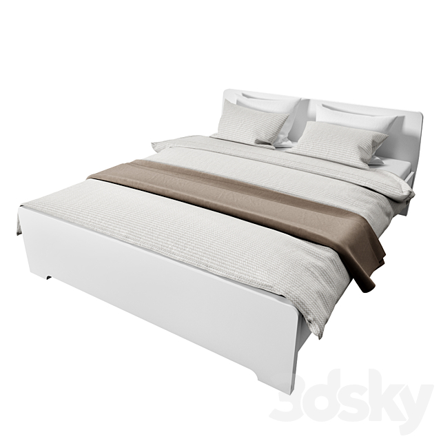 Ikea Askvoll Bed 3DSMax File - thumbnail 1