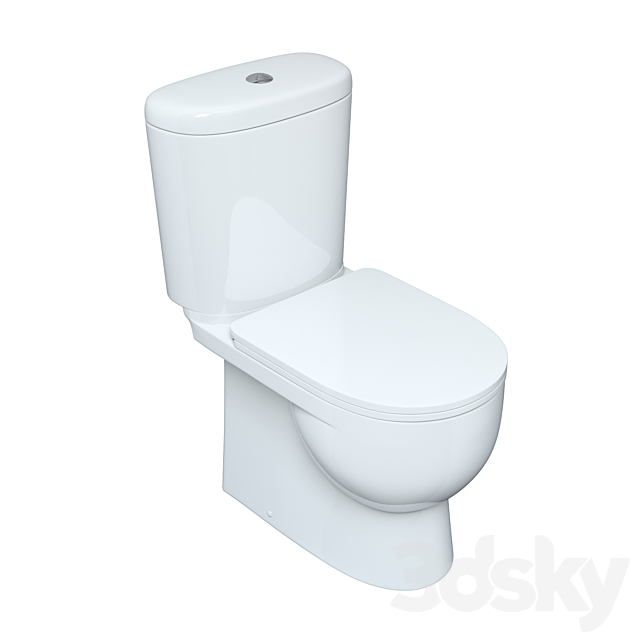 Toilet ART 3DSMax File - thumbnail 1