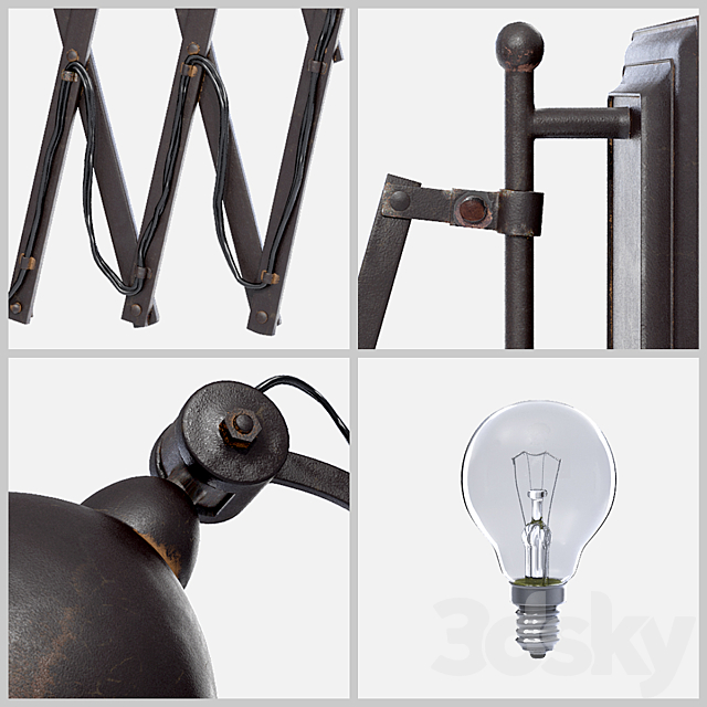 Wall lamp Artevaluce art. 35546 3d