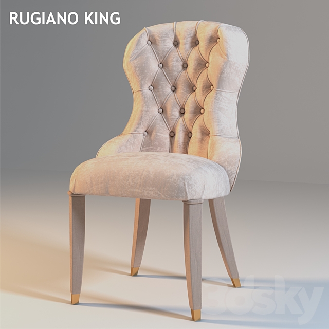 RUGIANO KING Armchair 3DSMax File - thumbnail 1