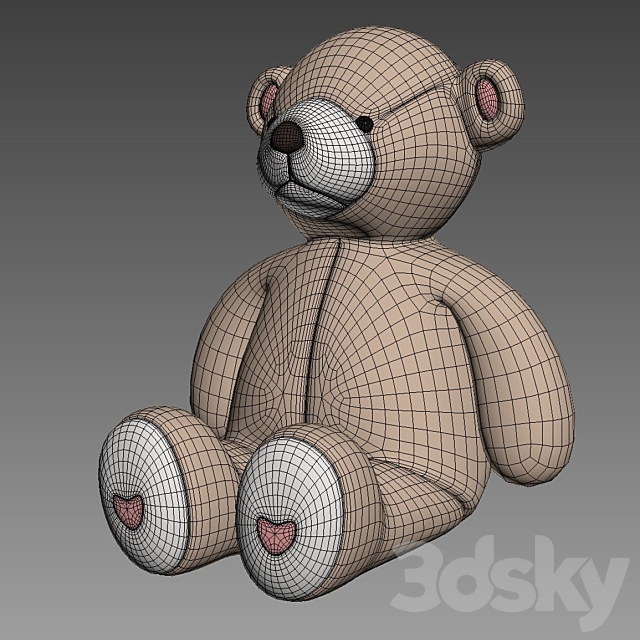 Little Bear 3DSMax File - thumbnail 2