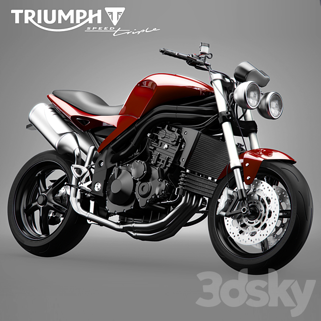 Triumph Speed Triple motorcycle Free Download