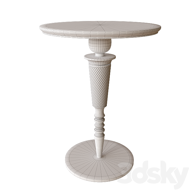 Table Visionnaire Maxim’s 3DS Max Model - thumbnail 2