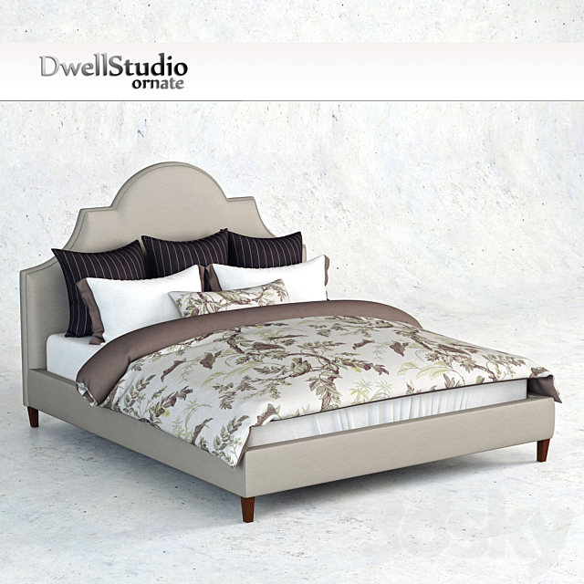 Bed DwellStudio Ornate 3DSMax File - thumbnail 1