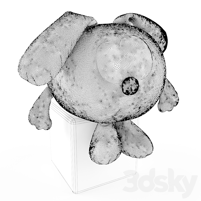 Soft toy “Croche” 3DSMax File - thumbnail 3