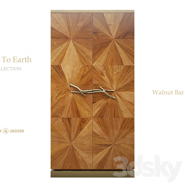 Ginger & Jagger Earth To Earth dresser and closet 3DSMax File - thumbnail 2