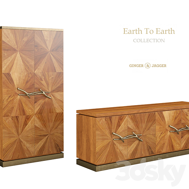 Ginger & Jagger Earth To Earth dresser and closet 3DSMax File - thumbnail 3