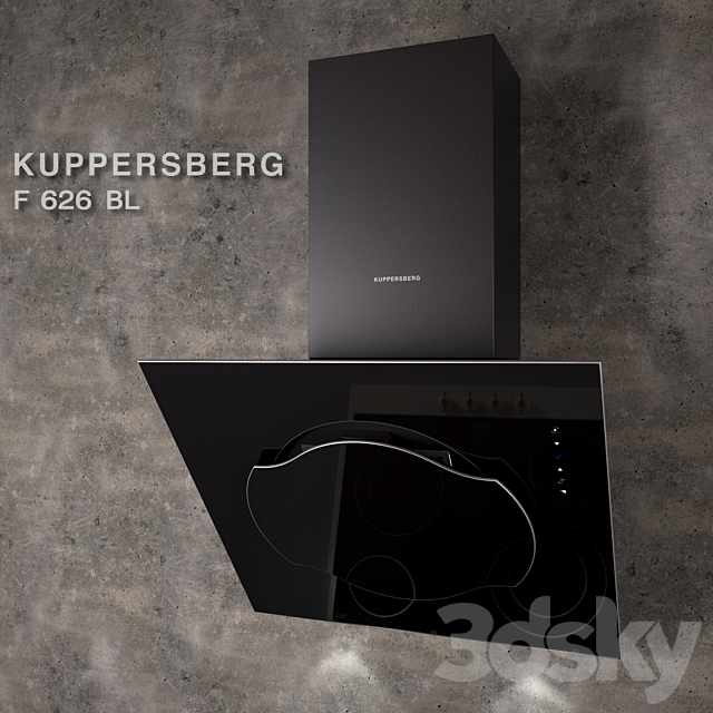 Kuppersberg f626BL 3DSMax File - thumbnail 1