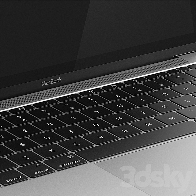Apple MacBook 3d