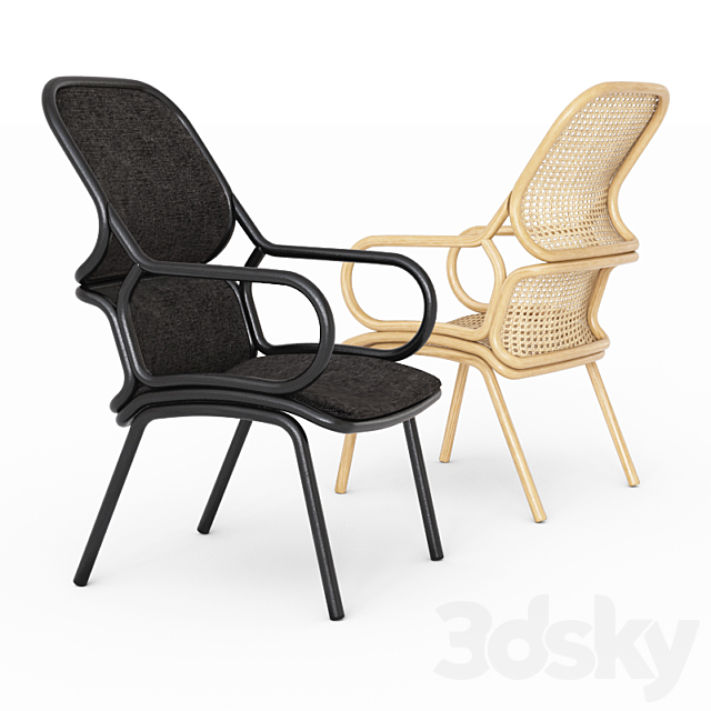 Frames chairs by Jaime Hayon for Expormim 3DSMax File - thumbnail 1