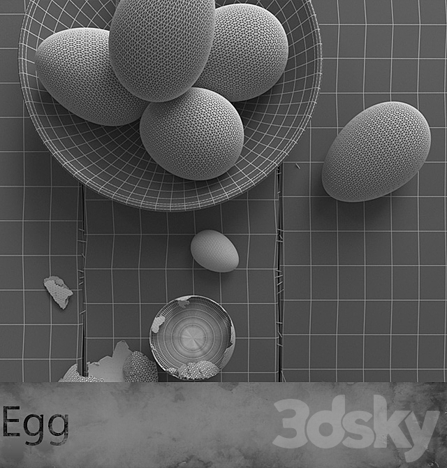 EggBowl 3DSMax File - thumbnail 2