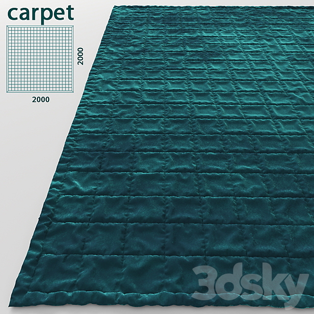 Carpet 3DSMax File - thumbnail 2