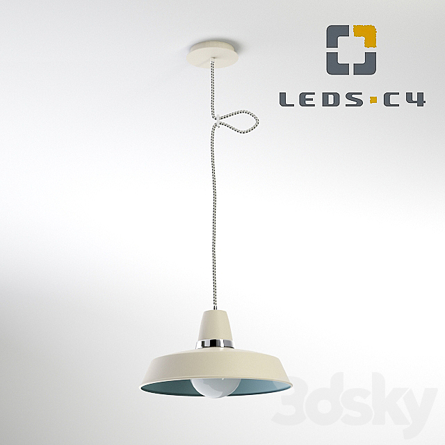 LEDS - C4 VINTAGE pendant lamp 00-1799-21-16 3d