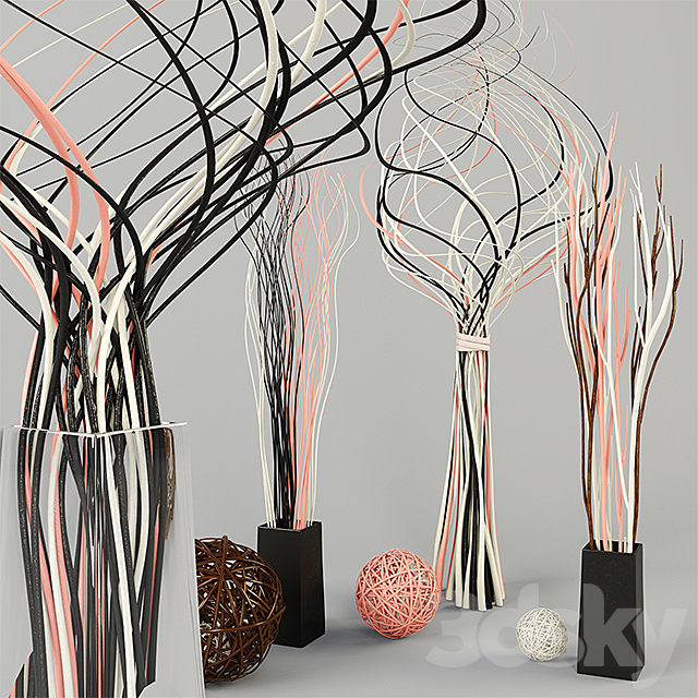 Decorative threads 3d