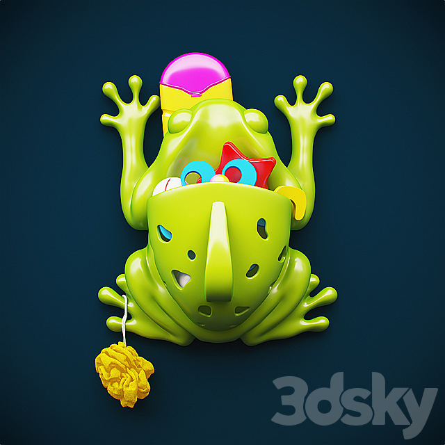 Frog Bath 3DSMax File - thumbnail 1