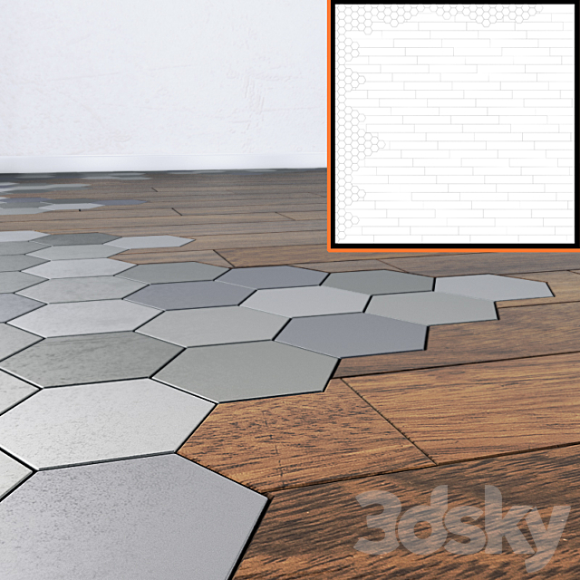 Honeycomb Floor 3d