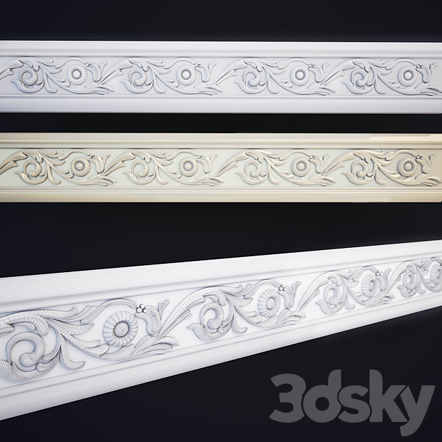 orac decor stucco molding P7020 3DSMax File - thumbnail 1