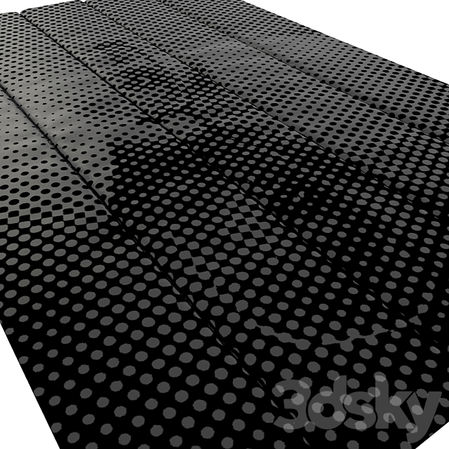 printed rug 3d