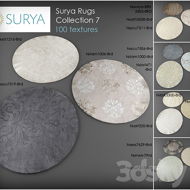 Surya rugs 7 3DSMax File - thumbnail 1
