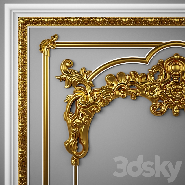 Modeled Panel 2014 3d
