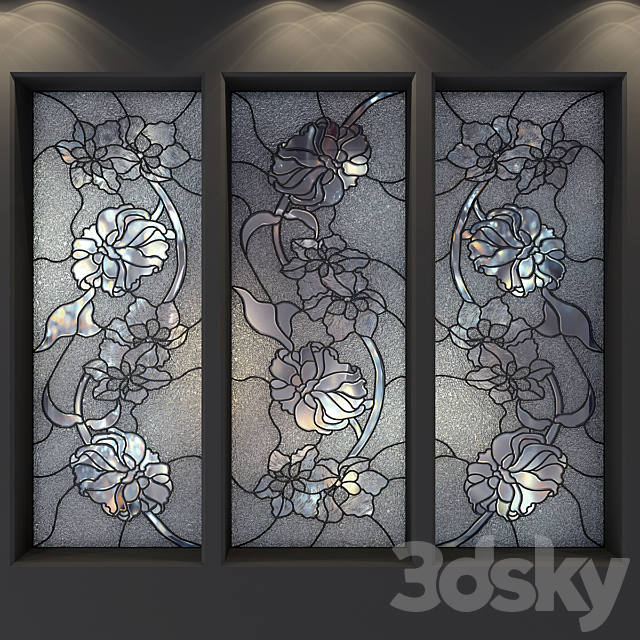 Stained-glass window 3DSMax File - thumbnail 1