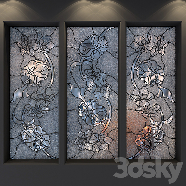 Stained-glass window 3DSMax File - thumbnail 3