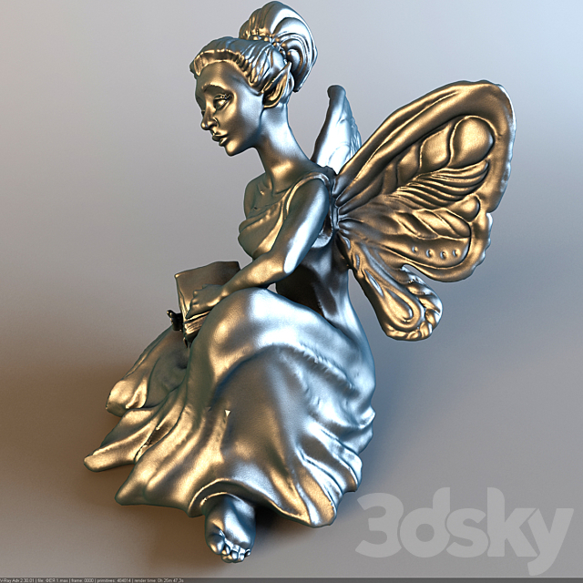 Fairy 3DSMax File - thumbnail 1