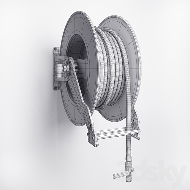 Coil with crane 3d
