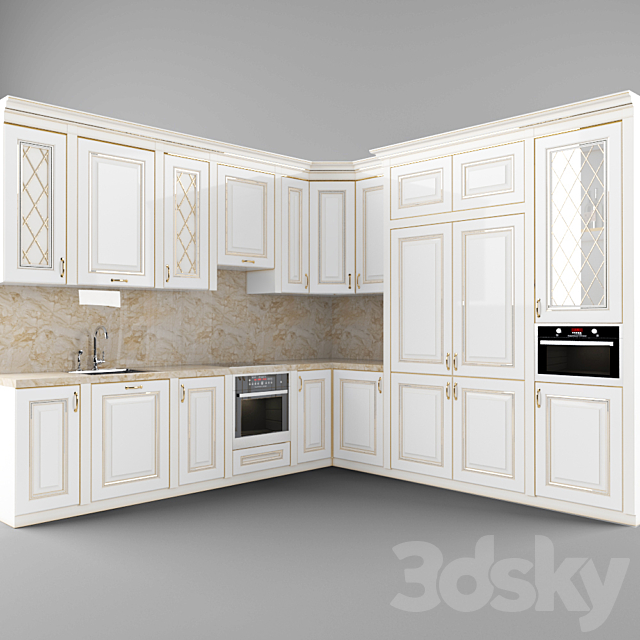 Kitchen set 3DSMax File - thumbnail 2