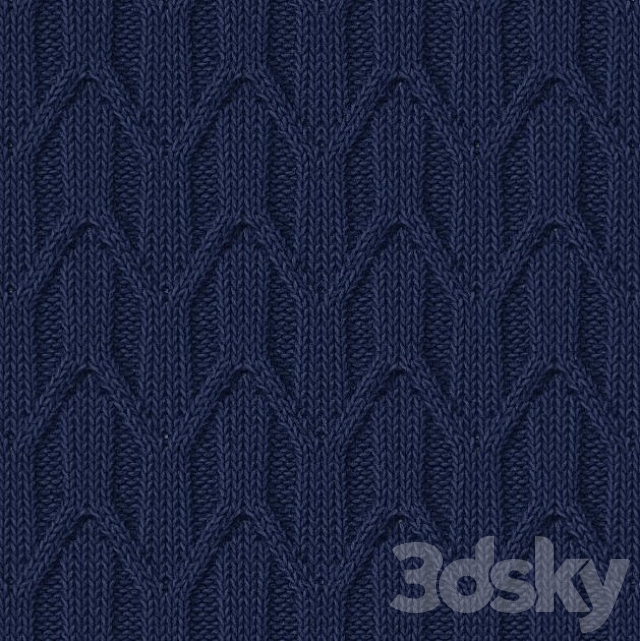 Knitted texture 3DSMax File - thumbnail 3