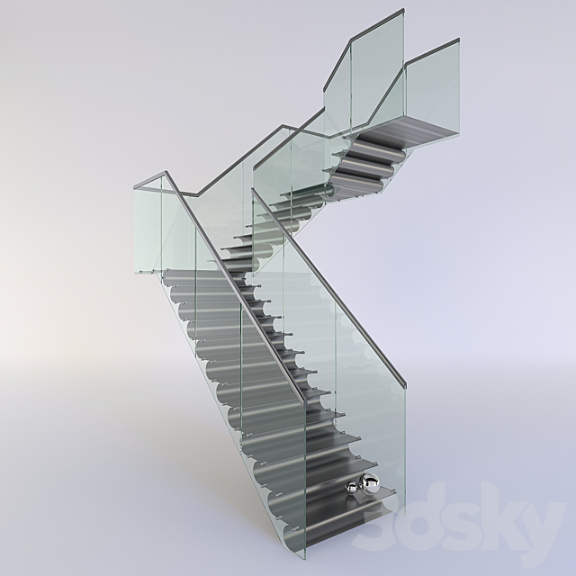 Stair concept 3d