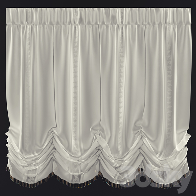 French curtains 3DSMax File - thumbnail 1
