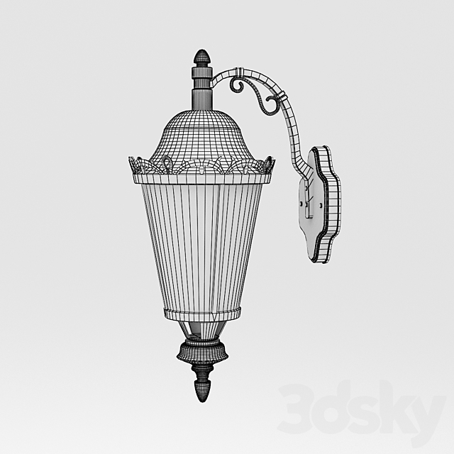 EGLO URBINO Street lamp 2 3DSMax File - thumbnail 3