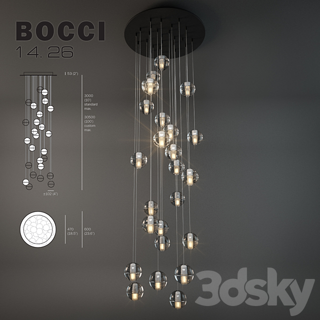 Bocci lighting 14.26 3DSMax File - thumbnail 1