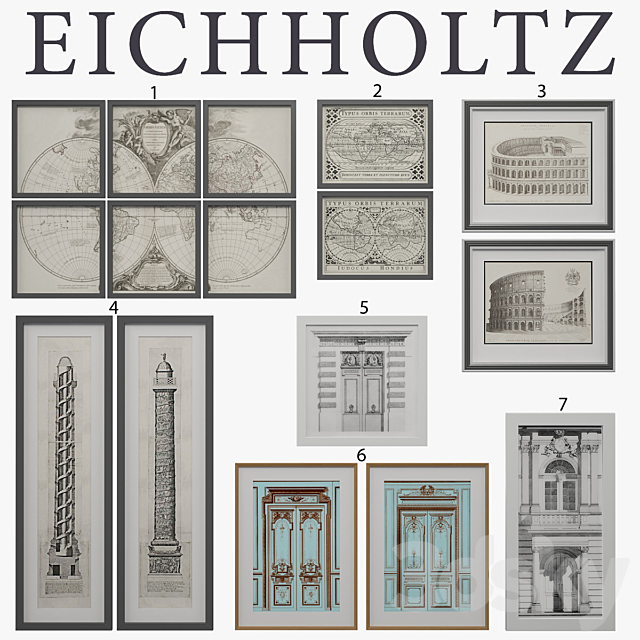 Eichholtz Prints 3DSMax File - thumbnail 1