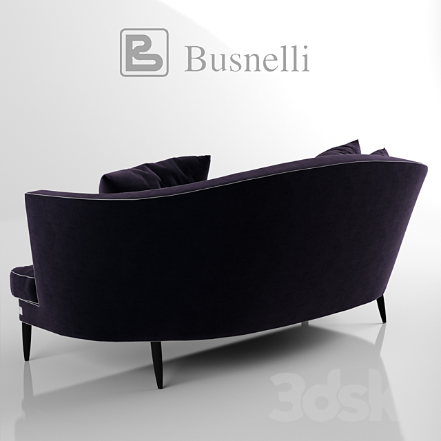 busnelli tresor sofa 3DSMax File - thumbnail 2