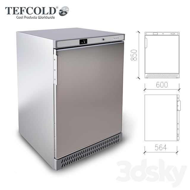 Refrigerated Tefcold – UR200S 3DSMax File - thumbnail 1