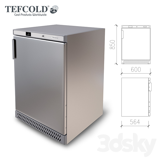 Refrigerated Tefcold – UR200S 3DSMax File - thumbnail 2
