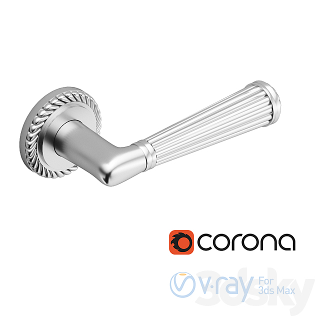 Door handle cesar 3d