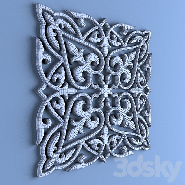 Decorative panel - 01 3d