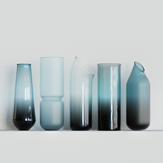 Vases_set_001 Free Download