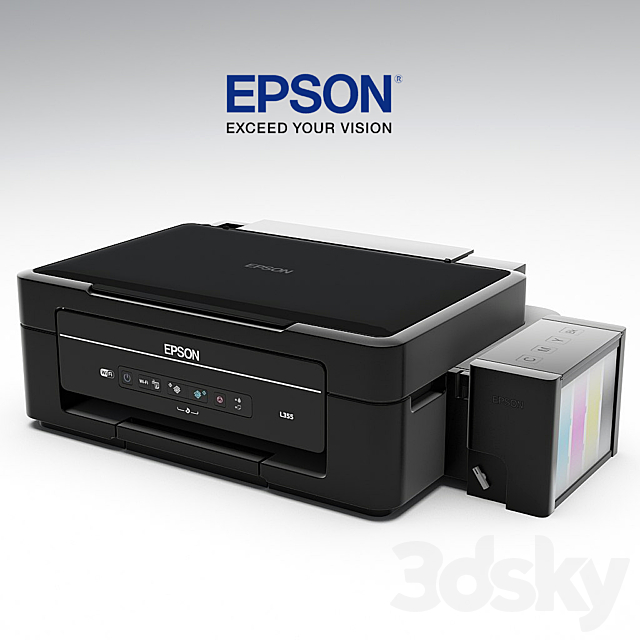 Printer EPSON L355 3DSMax File - thumbnail 1
