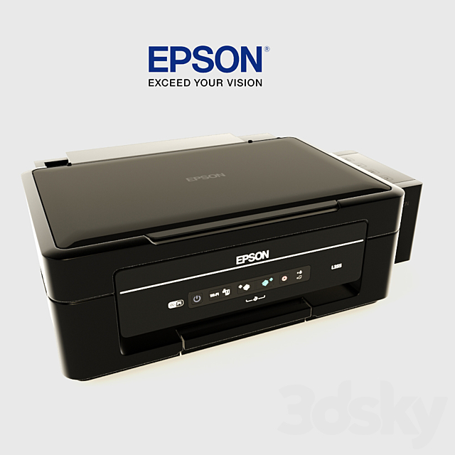 Printer EPSON L355 3DSMax File - thumbnail 2