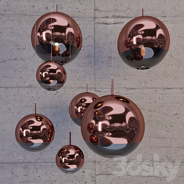 Lights Tom Dixon 3d