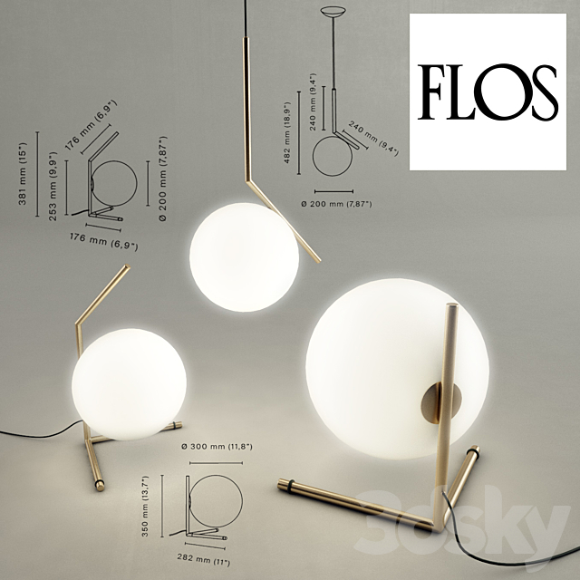 IC Light by Flos 3DSMax File - thumbnail 1