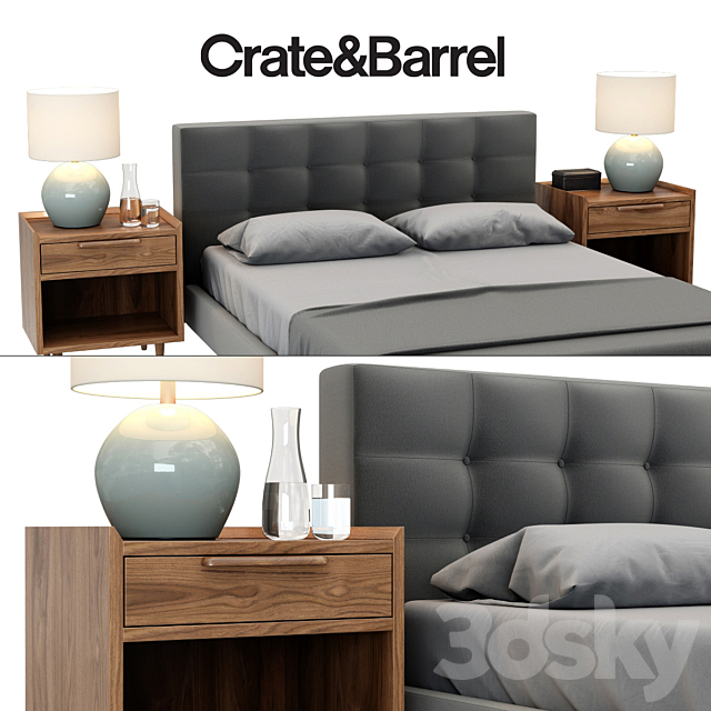 Crate & Barrel _ TATE COLLECTION 3DSMax File - thumbnail 1